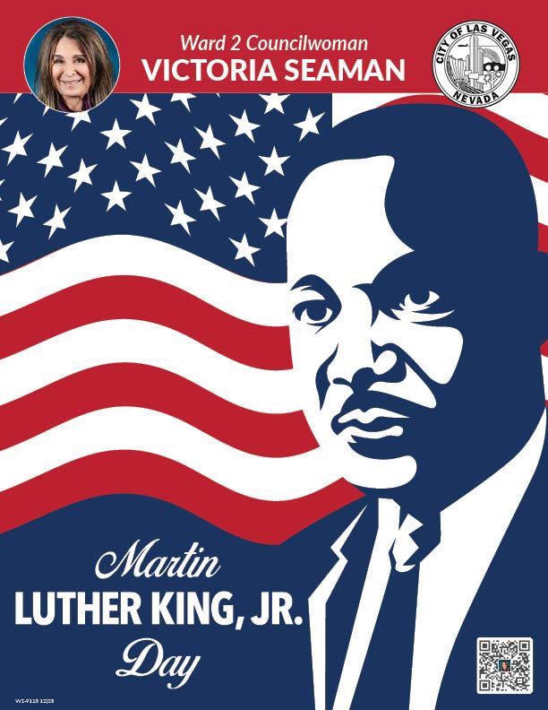 “Our lives begin to end the day we become silent about the things that matter.” - Martin Luther King Jr. 
Let us all try to emulate and remember the words of Martin Luther King Jr.

#lvcouncil #lvccward2 #MLKDay 
@cityoflasvegas #MartinLutherKingJr #racialequality #IHaveADream