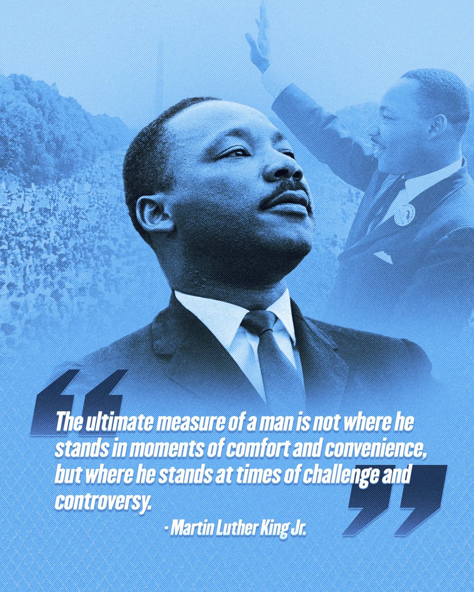 Today, we honor the life and legacy of Dr. Martin Luther King Jr. #MLKDay