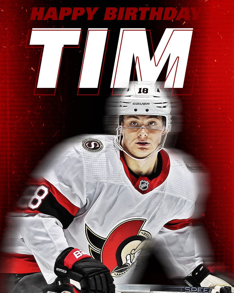 Senators's tweet photo. Smash repost to wish Timmy a happy 22nd birthday! 🥳🎉

#GoSensGo https://t.co/ci2fw0TEbb