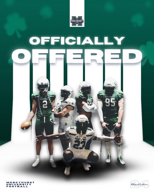 Blessed to have earned an offer from Mercyhurst University