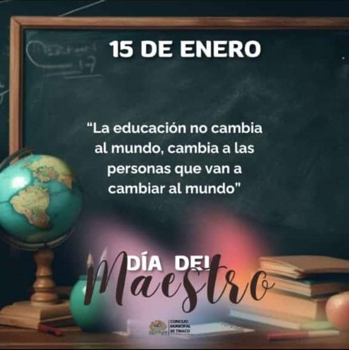 #15Ene//El Centro de Idiomas UMBV y sus Institutos, se une al jubilo por celebrarse hoy el Día del Maestro, aquellos cuyo último fin es mejorar al ser humano en su calidad de vida, sirva este estímulo como muestra de nuestra noble misión, Felicidades en su día.
#Fanb
#Ejercito
