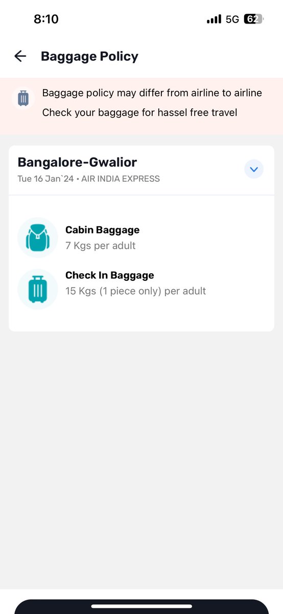 originalkhanna's tweet photo. Its no where mentioned that we cang club both cabin and checkin baggage @AirIndiaX https://t.co/CUeTuIEnx2