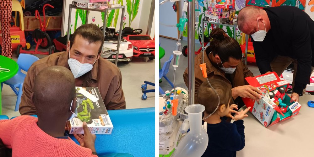gijonesaldevalu's tweet photo. Can y los niños, una dupla perfecta, enfermo o sanos los niños siempre saben distinguir a las buenas personas.
#CanYaman 
#IPOLisboa 
#CanYamanForChildren https://t.co/O0PtGe2ly2
