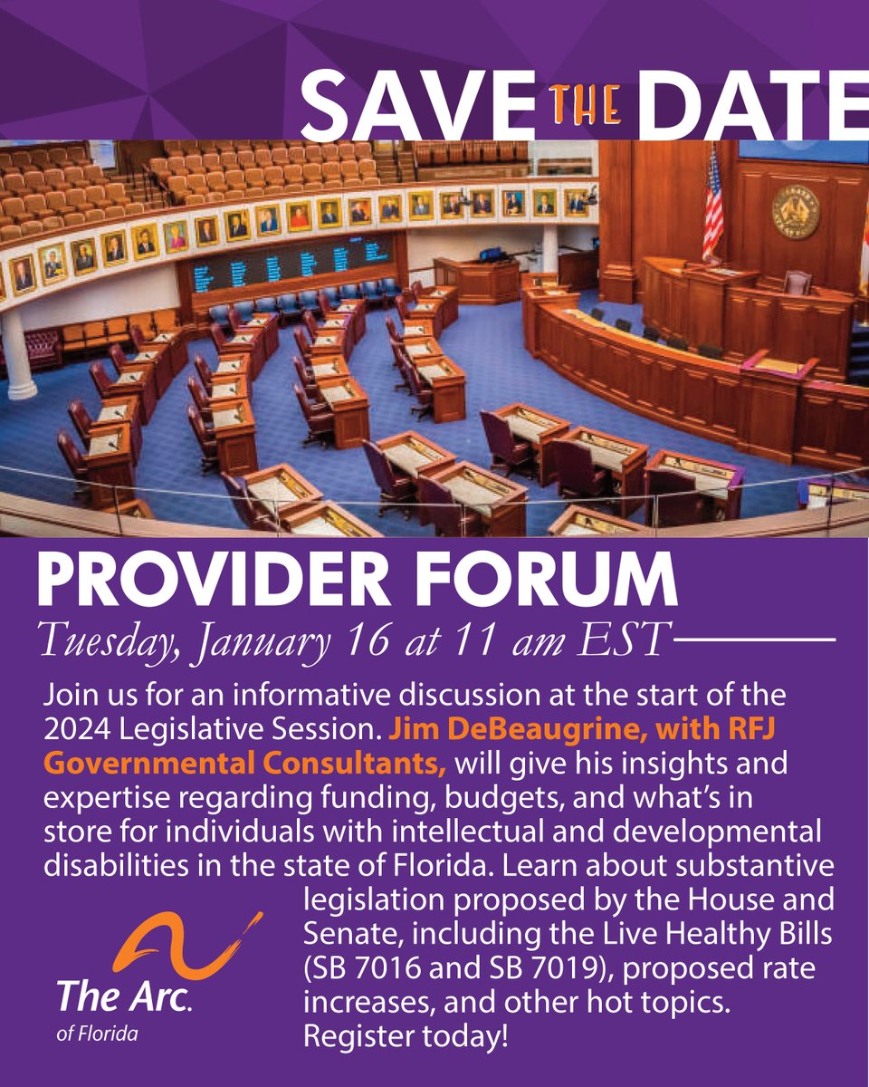 The 2024 Legislative Session started last week. Learn about what’s in store ~ our rescheduled January Forum takes place tomorrow, Tuesday, January 16 at 11 a.m. There’s still time to register! ow.ly/Se7U50Qpw1E
