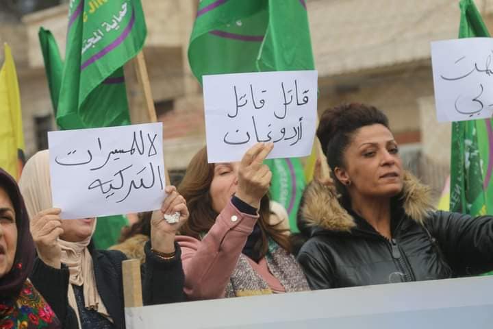 starkongra1's tweet photo. #الحسكة
مؤتمر ستار ينظم مسيرة شعبية حاشدة في مدينة الحسكة ضد هجمات جيش الإحتلال التركي على مناطق شمال و شرق سوريا. https://t.co/GXc0E4VZpq