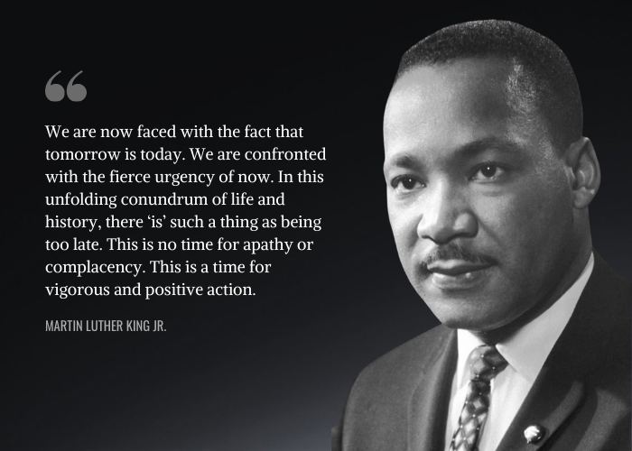 As we observe #MLKDay2024, let us each consider what we can do to be agents of "vigorous and positive action" in our communities.