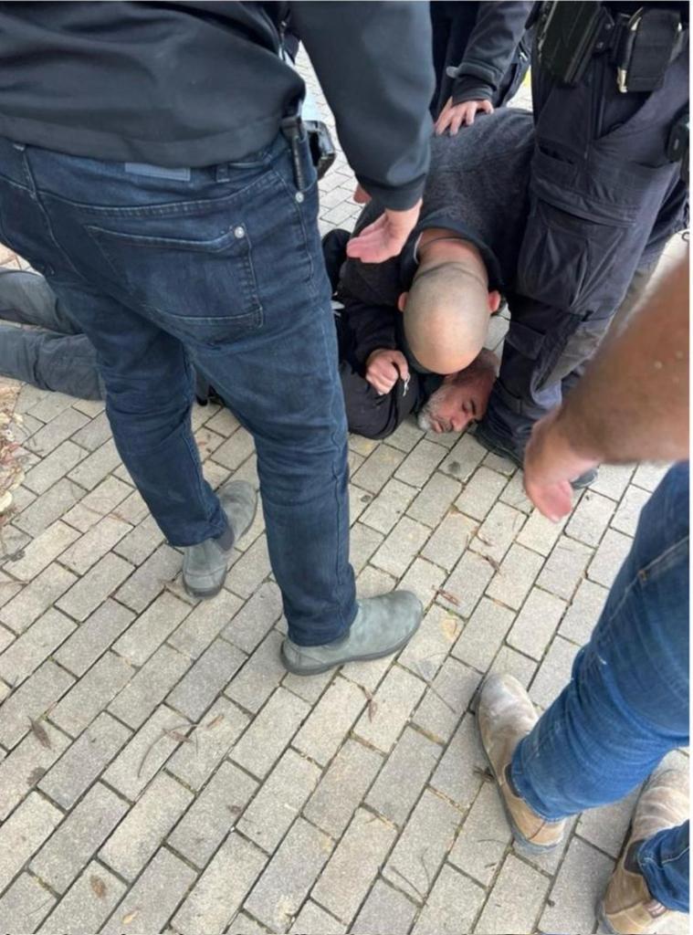This Fakestinian piece of shit that's being detained here mowed down multiple groups of people today - including a group of schoolchildren - at multiple different locations in a city in Israel. 

You won't hear about it because if Jews didn't do it, nobody gives a shit.