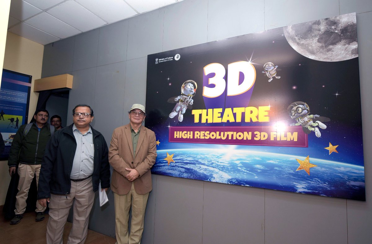 BITMKolkata's tweet image. Launch of #ScienceExhibition; #3DFilm &amp;amp; #PopularScienceLecture - by Prof. Asim K. Duttaroy, University of Oslo, Norway and Member, @NobelPrize Selection Committee for Physiology or Medicine - on January 15, 2024 at @BITMKolkata, a Unit of @ncsmgoi, @MinOfCultureGoI.