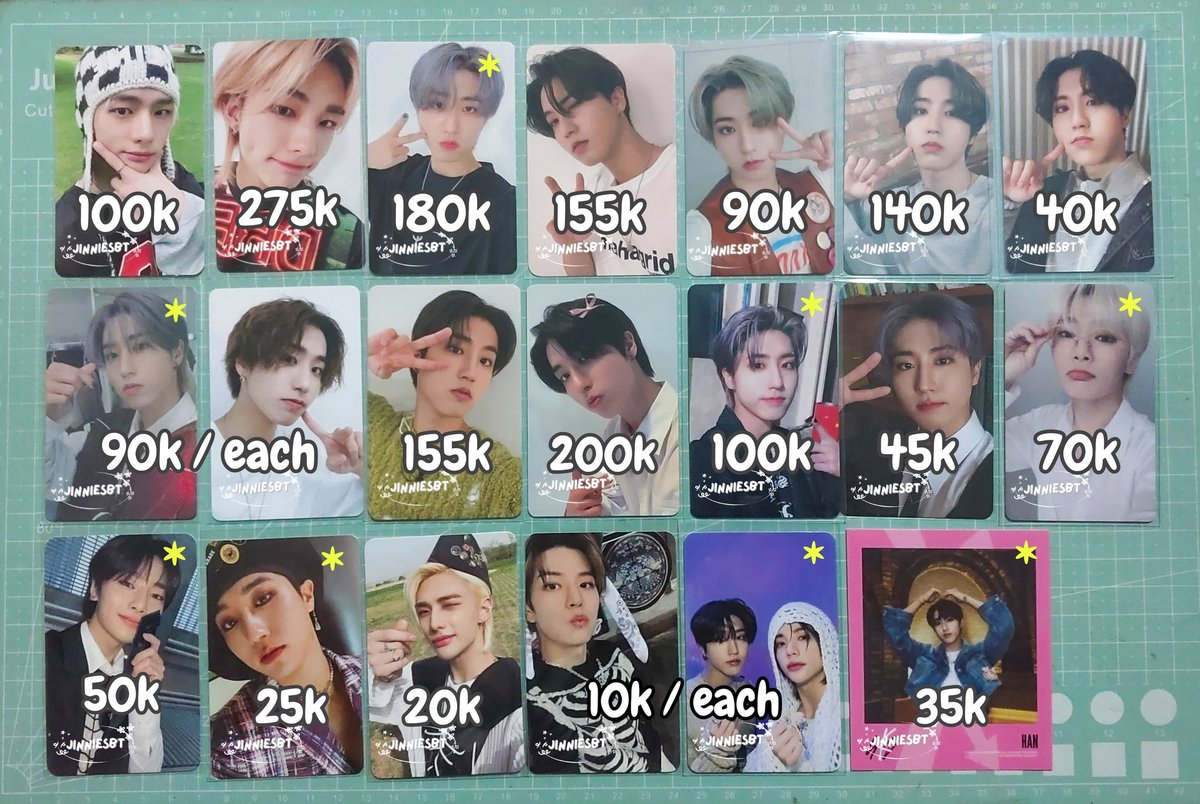 help rt !
⊹ 𐐪 wts / want to sell in rush stray kids pc ɞ ⊹

❗️mostly clearance sell 
    (otw stopkol jgn jadi patokan)

💸 price on pict
(*) slight scratches

⭑ exclude shopee fee xtra (splitpayment ✓)
⭑ ww with ina address
⭑ NO hit n run / backout
⭑ bekasi, ina 🇲🇨