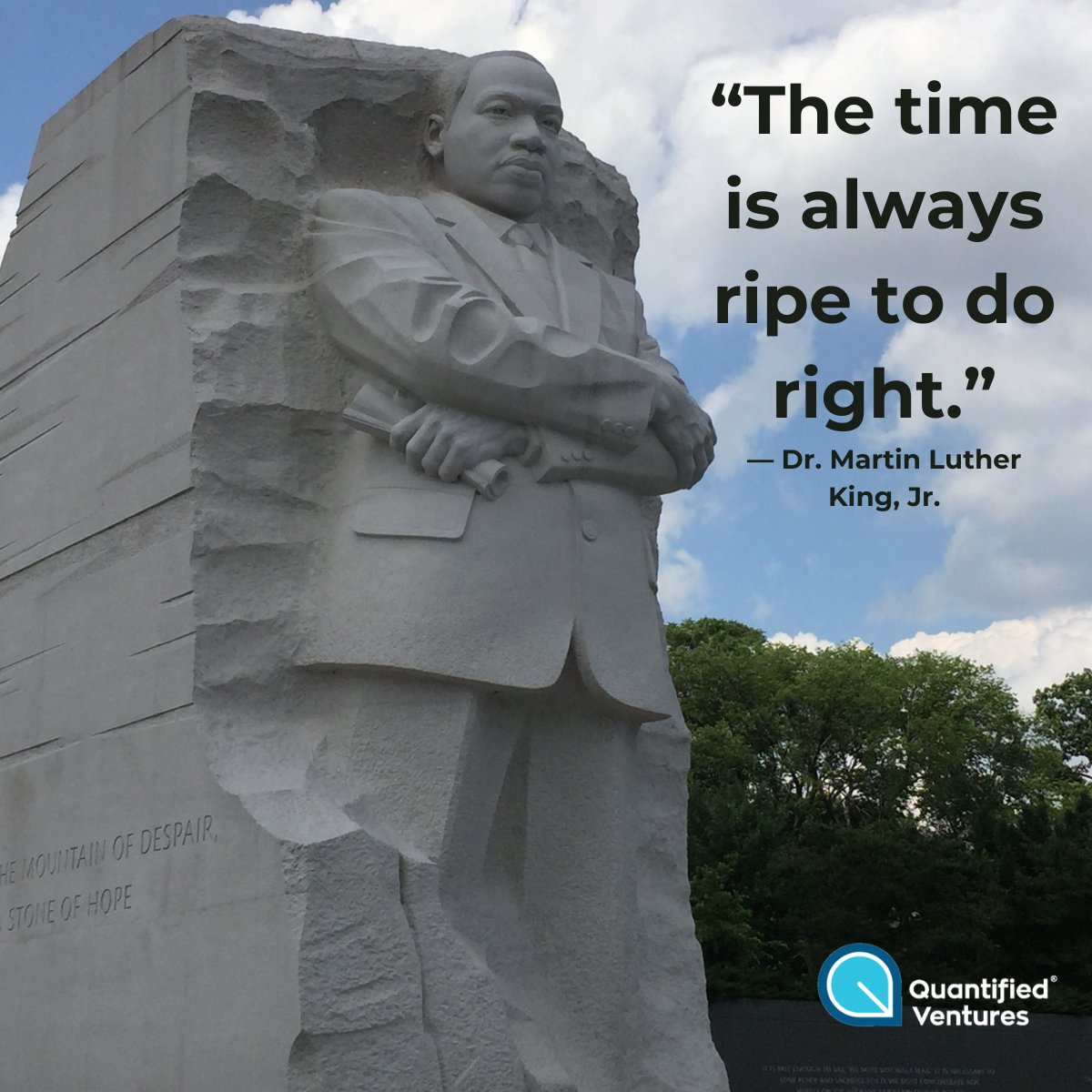 As we celebrate the life of Dr. Martin Luther King Jr. today, may we go beyond mere sound bytes, and remember the truly revolutionary change-maker he was. Take inspiration from his deeds and his words, and focus on the actions we each can take and the impact we all can make.
