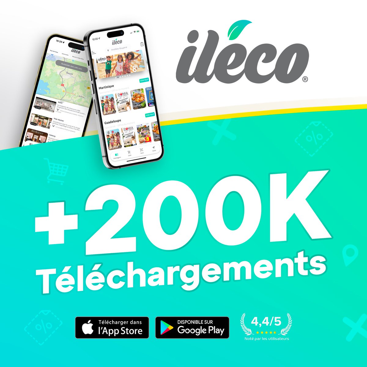 🎉 Grande Nouvelle ! ✨

📈 <a href="/ilecoapp/">ILÉCO </a> vient de franchir la barre des 200 000 téléchargements ! 🚀📲

🫶🏾 Nous sommes ravis de voir autant d’entre vous rejoindre la communauté <a href="/ilecoapp/">ILÉCO </a> et contribuer à faire de notre application une référence en matière de solution digitale📱

🤝🏾