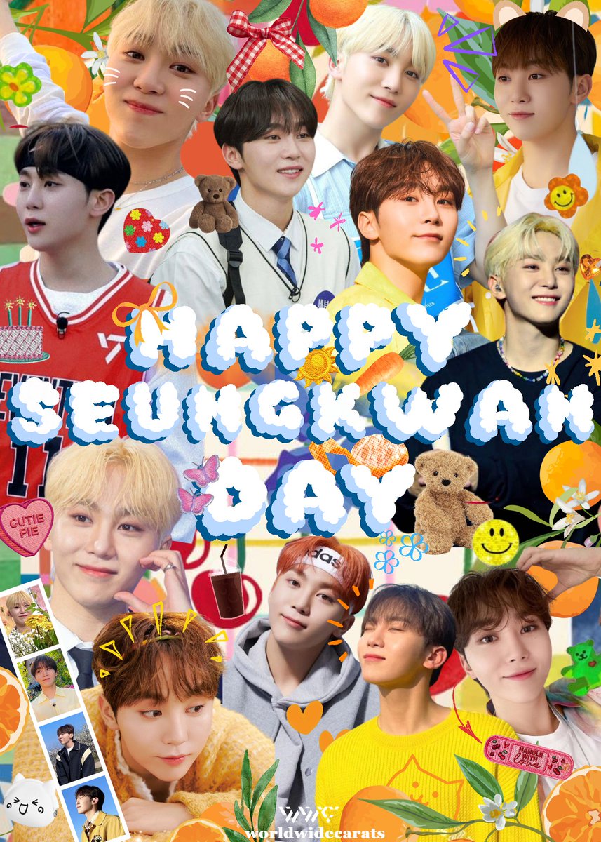 WorldwideCarats's tweet photo. When you come to this quiet world, the sound of our heart awakens. 🥺 To our ever caring, beautiful, and sexy BOO, HAPPIEST BIRTHDAY! May you always be happy and healthy 💙 Our heart grows bigger towards you everyday! Thank you for always being SEVENTEEN and Carats' happiness! Our eternal wish is for you to always feel the love around you! 🤍

HAPPY SEUNGKWAN DAY! 🧡
#승관이는_우리의_숨이니까_생일축하해
#happyBOOday
@pledis_17 @pledis_17jp