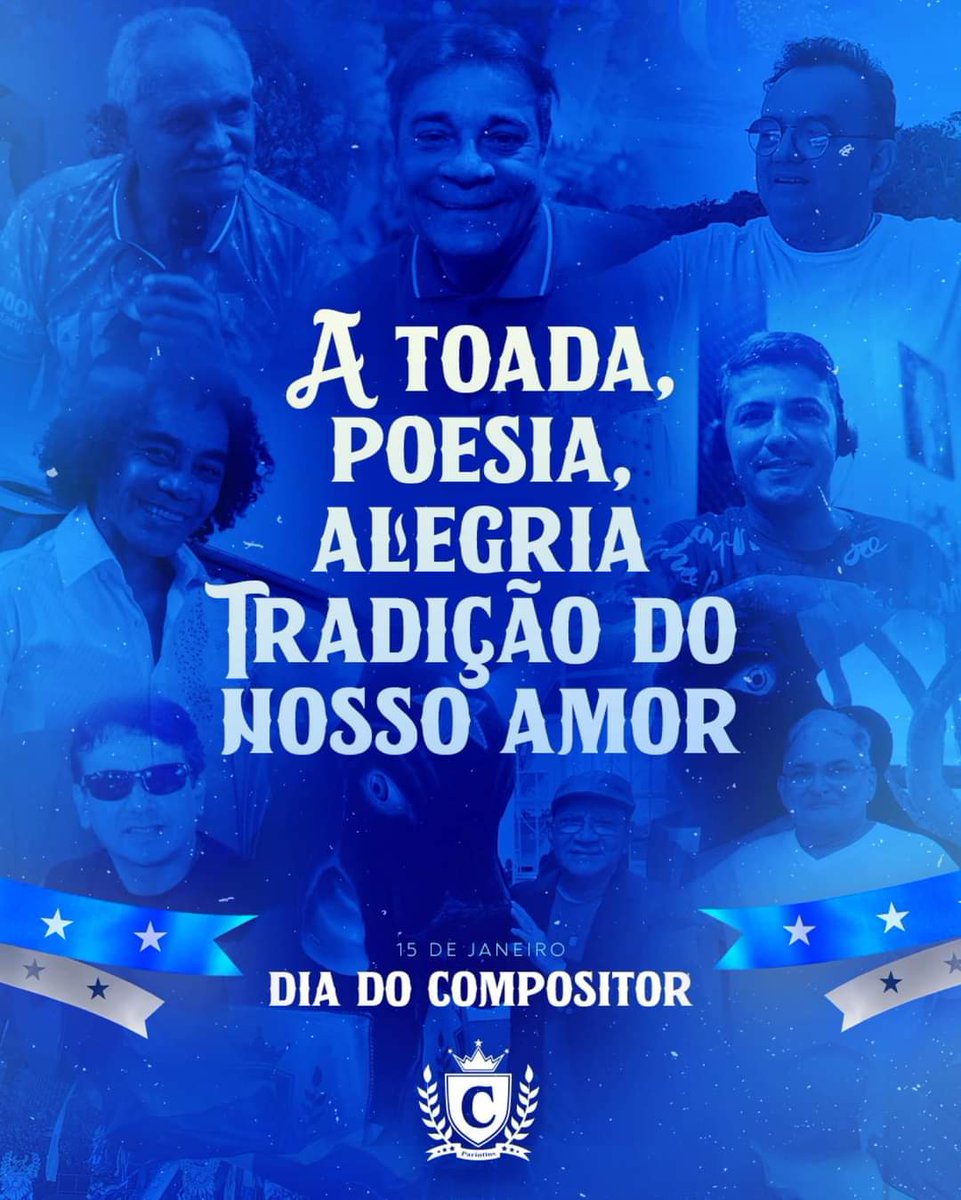 boicaprichoso's tweet image. Neste dia do compositor reverenciamos todos os poetas azulados que tem o dom de nos emocionar. Com sua arte constroem obras musicais e trilhas sonoras que marcam nossas histórias e memórias. 

#BoiCaprichoso #boinegrodeparintins #toada #diadocompositor #CulturaTriunfodoPovo