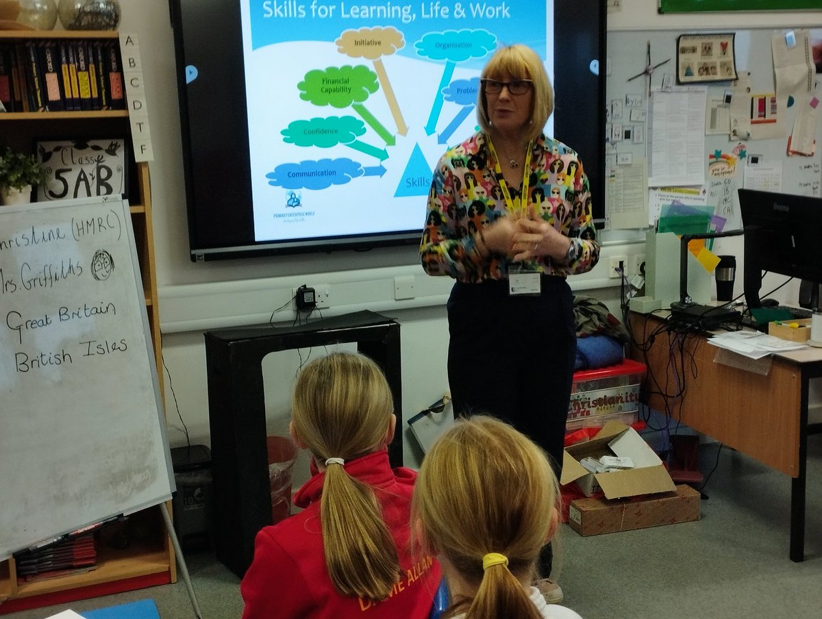 DameAllansJnr's tweet photo. A great way to develop our understanding of business and enterprise: Years 3-6 have enjoyed some fabulous workshops run by @enterprise_northeast  with people from a wide range of professions coming to help the children with some practical activities. https://t.co/2DZgVANQ4k