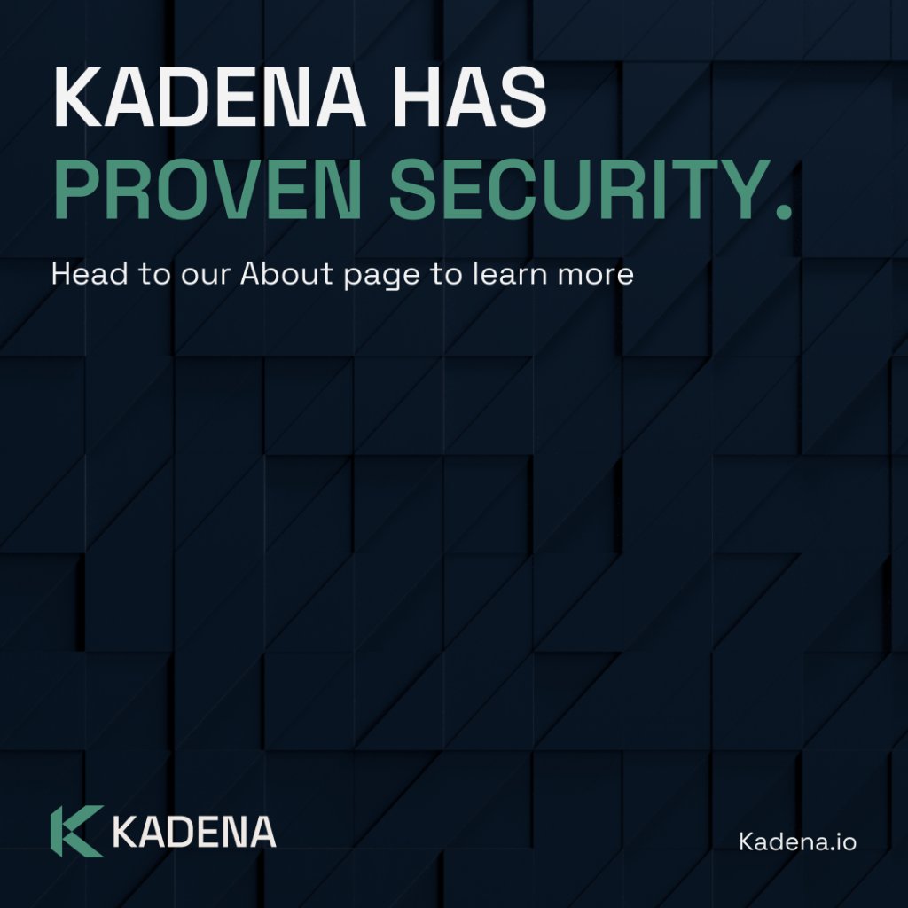 kadena_io's tweet photo. What does proven security mean on Kadena?

Our founders’ experience at JPMorgan revealed the limitations of existing blockchain solutions.

Kadena runs on reliable, secure, and battle-hardened Proof-of-Work to solve security and throughput demands.

READ:
https://t.co/j8nJows1Dl https://t.co/XPDReup6Qn