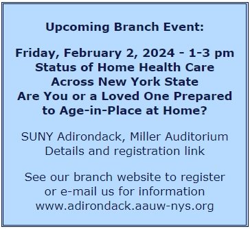 AauwAdirondack's tweet photo. Pre-register by Jan 17 https://t.co/dftTRym621