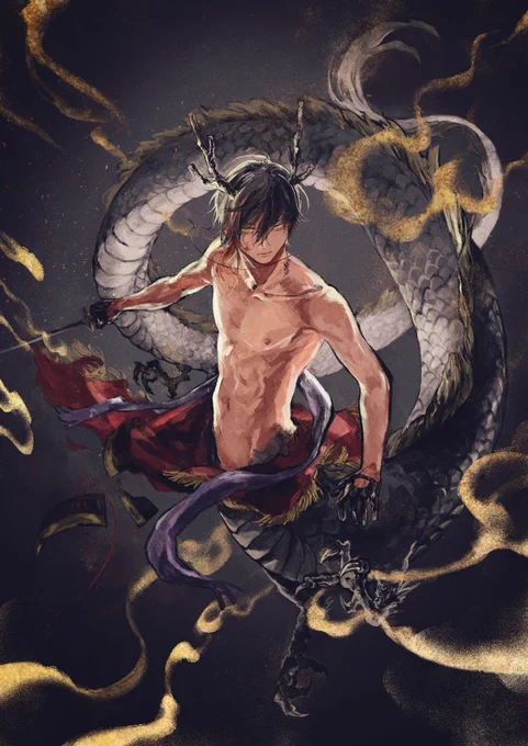鋼の龍 #刀帳No116で1月16日は大倶利伽羅の日