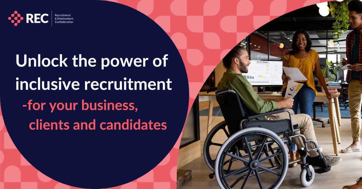 In a fiercely competitive marketplace, recruitment companies that authentically focus on #Equality #Diversity &amp; #Inclusion are more likely to attract &amp; retain clients and candidates. Learn more about how to 🔑 Unlock the power of inclusive recruitment here bit.ly/3GkD2OE