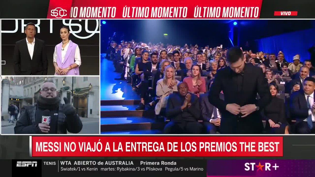 SportsCenter (@sc_espn) on Twitter photo #AHORA - <a href="/chubonelli/">Chechu Bonelli</a> y <a href="/MarceLopezLopez/">Marcelo Lopez Lopez</a> se suman a #SportsCenter, para hablar con <a href="/moillorens/">moisESPN</a> en la previa de los #TheBest.
📺 #ESPNenStarPlus
➡️ dis.la/SportsCenter_AM #AHORA - <a href="/chubonelli/">Chechu Bonelli</a> y <a href="/MarceLopezLopez/">Marcelo Lopez Lopez</a> se suman a #SportsCenter, para hablar con <a href="/moillorens/">moisESPN</a> en la previa de los #TheBest.
📺 #ESPNenStarPlus
➡️ dis.la/SportsCenter_AM