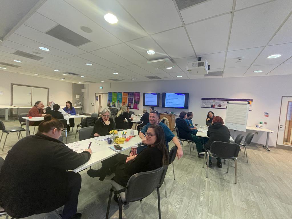 LHCH_LD's tweet photo. On Friday we held a world cafe as a part of the diagnostic for the managers essential training. Great event with fantastic feedback 👏🏼 https://t.co/IZQMERDDbw