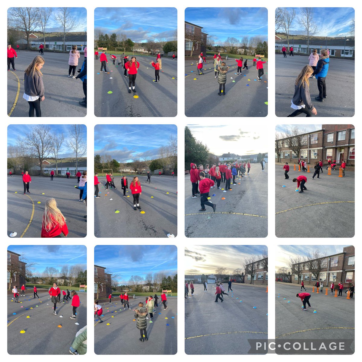 Great to have @LucyKingCWDO in school 🏫 today to help us become healthy and confident individuals! As you can see the pupils loved playing cricket 🏏 and doing drills! @GlyncoedP @GPSMrsLCook @CricketWales #GPSREACH