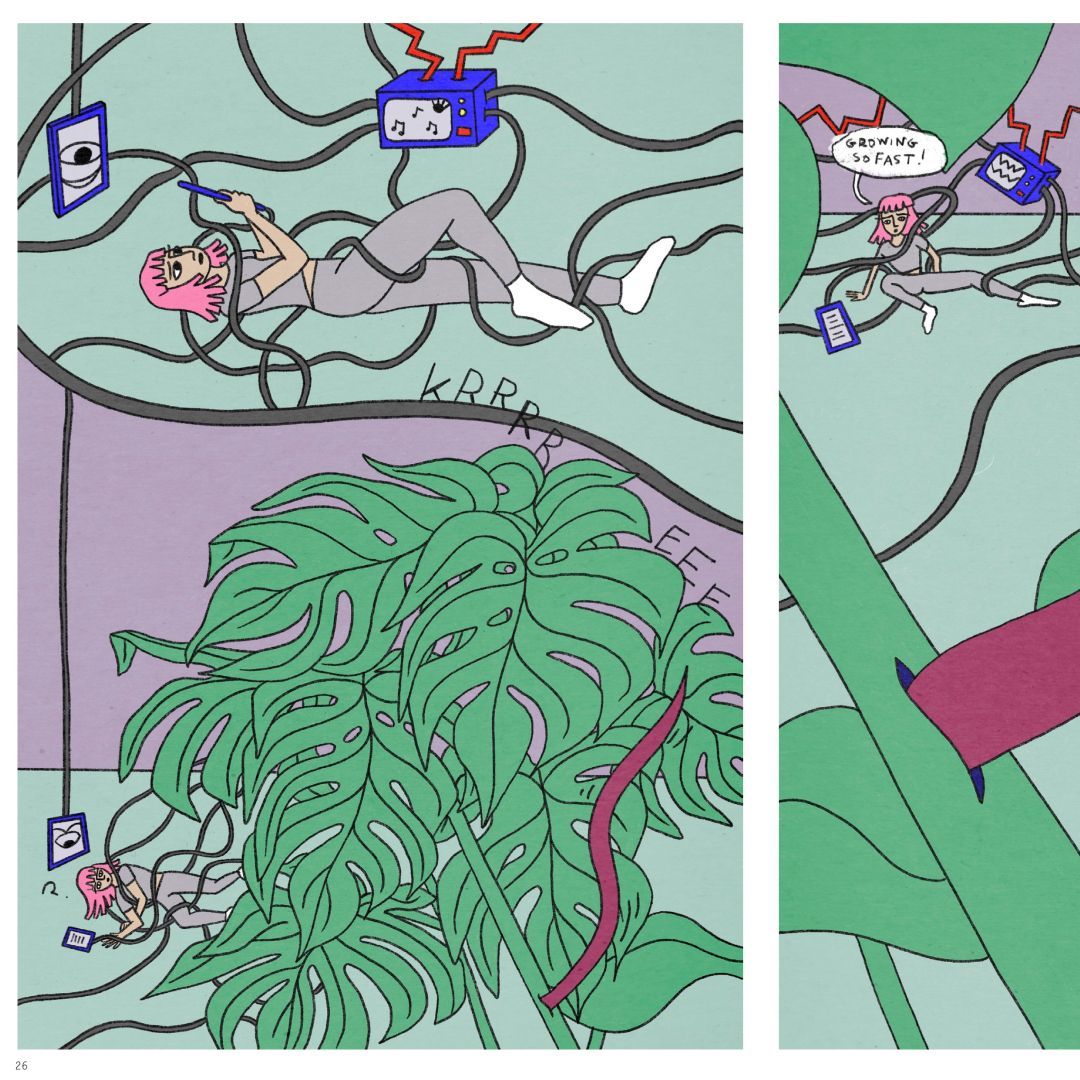MFAVN's tweet photo. Sending the best of luck to everyone finishing up their applications today! Art from alumni Jac Kirby ('21)'s beautiful thesis project, Anthea. https://t.co/TlyKaqZQ4S