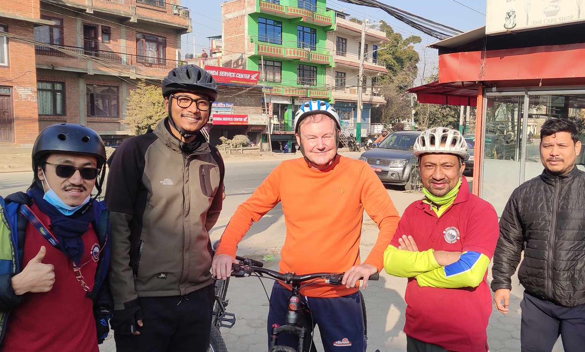 nepalcyclecity's tweet photo. Thank you @CheveningNepal Alumni Association team, His Excellency #BritishAmbassador Mr. @RobFennFCDO and all the participants in Saturday's special event commemorating 100 years of #NepalUK relation.
Hope to stay in touch!
#CheveningPedals #ThinkBike #CycleCities #UrbanMobility https://t.co/Fb9FvkJqI6