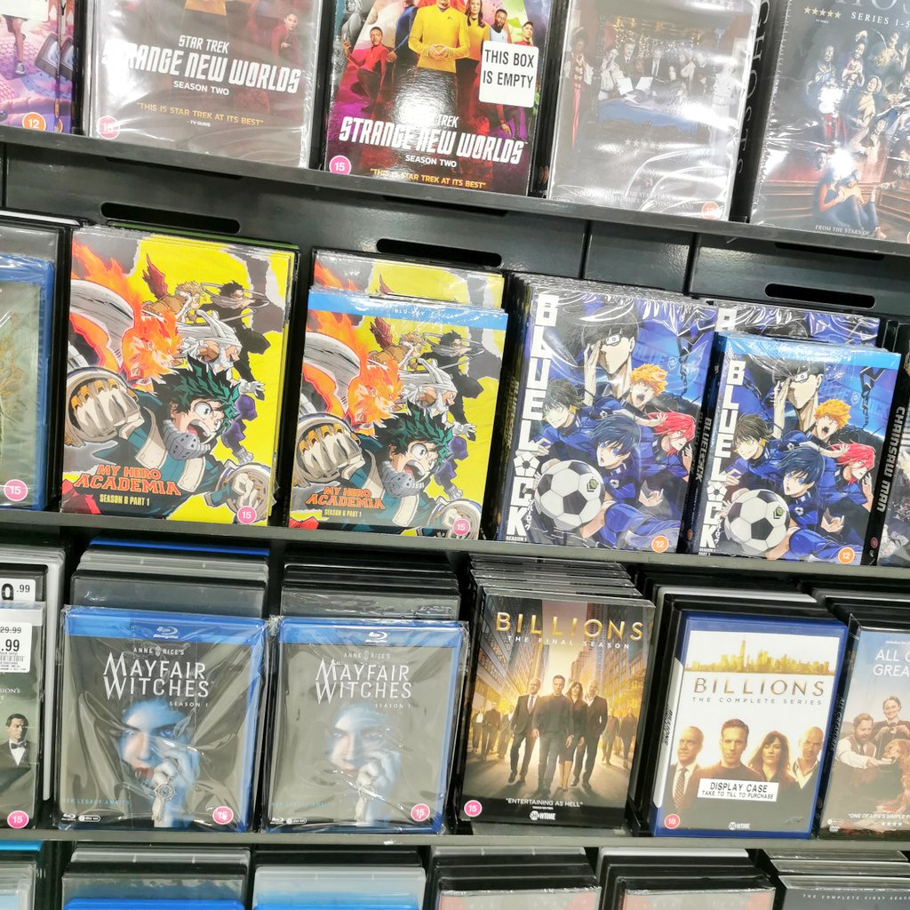 hmvBirmingham's tweet photo. 🔥 OUT TODAY! 🔥

It's Monday!... and with that, comes more new visual releases! Pop down to your local store and check out our chart selection!

#newrelease #outnow #hmv #hmvbirmingham #bullringbirmingham #thecreator #childrenofthecorn https://t.co/iefg1eLqHq