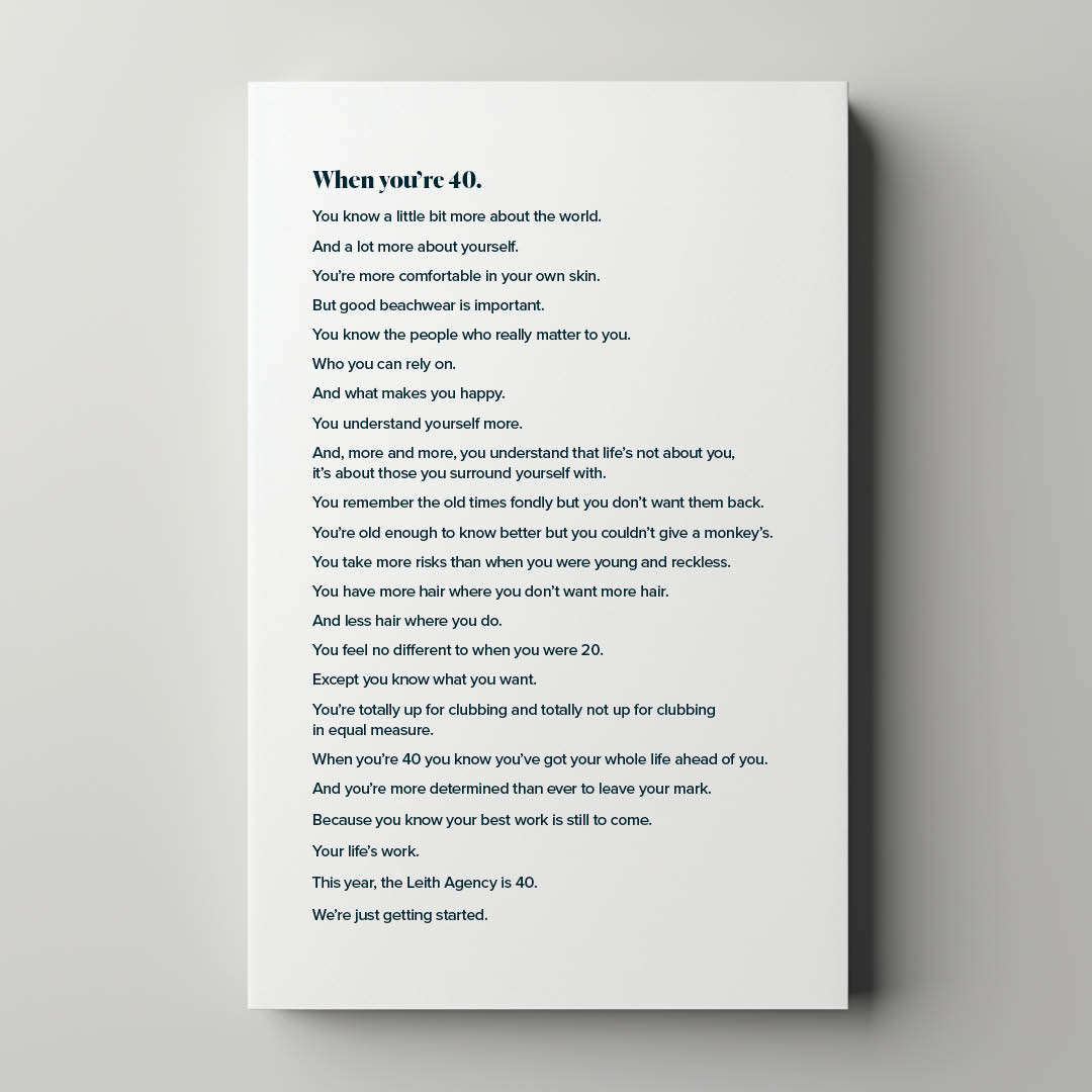 2024. IT'S GOING TO BE A BIG ONE.

When you reach milestones in life, it makes you think. About the journey. About the future. About beachwear.

We're excited about 2024. We've got plans. Look out for them.