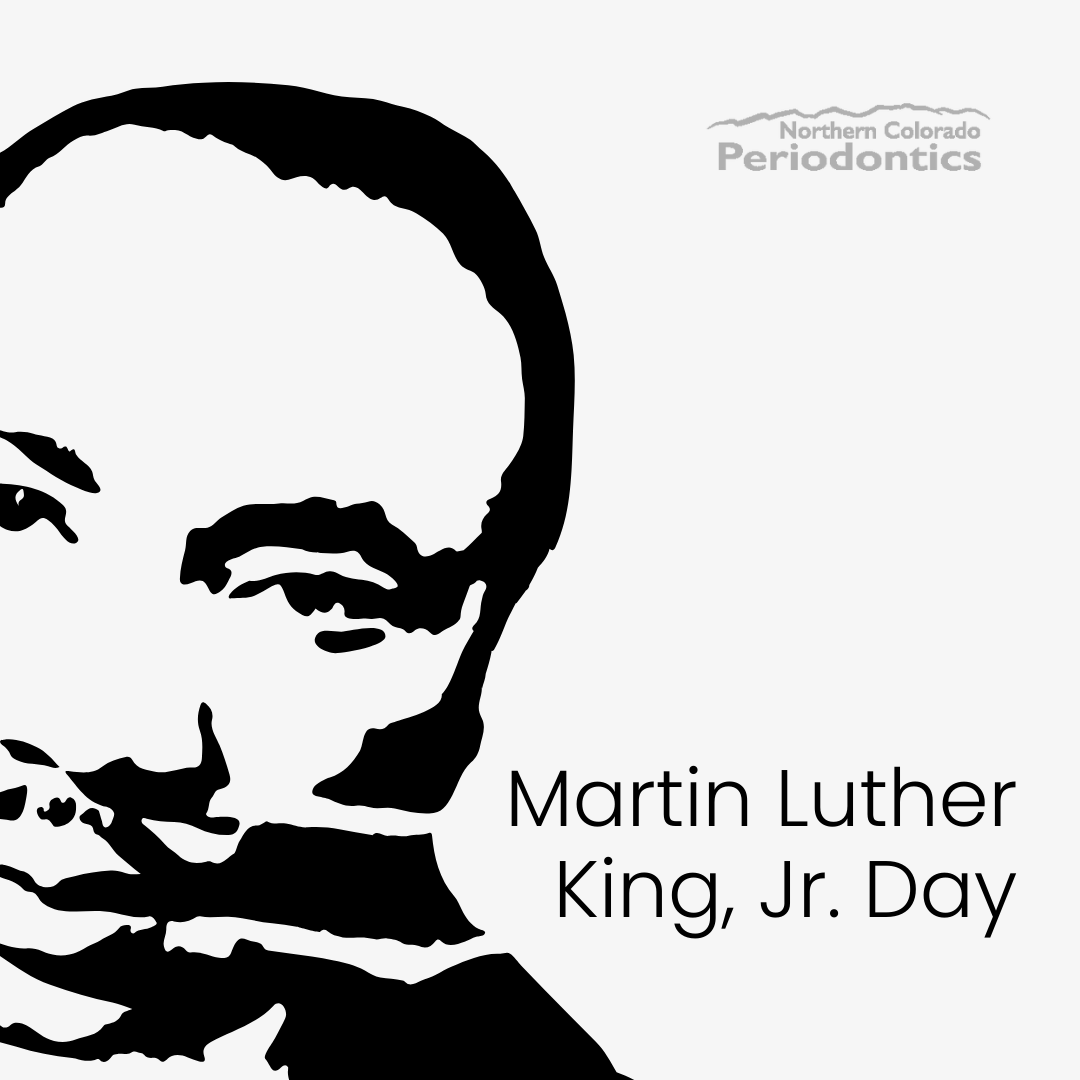 NoCoPerio's tweet photo. We’re honoring the legacy of Dr. Martin Luther King Jr. and reflecting on his teachings of equality, justice, and compassion. https://t.co/4d6Tiqduw7