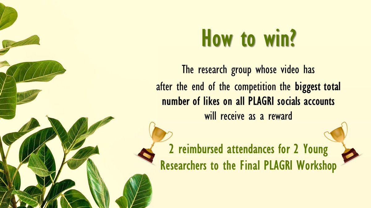 There is time till 29/02/2024 to participate in the Best PALGR...eel Award !

#PLAGRI #plasma #agriculture #award