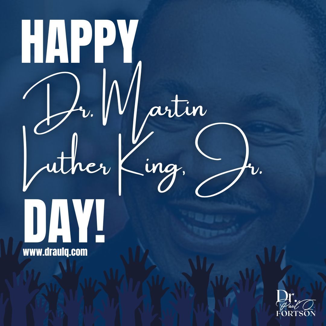 drpaulqf's tweet photo. "In the End, we will remember not the words of our enemies, but the silence of our friends."  Happy Dr. Martin Luther King, Jr.  Day!  
https://t.co/huoljBcx5r 
#drpaulq #writer #socialjustice #communityadvocate #atlantaga #mondaymotivation #mondaymindset #happymonday #mlk https://t.co/06SaU69k28