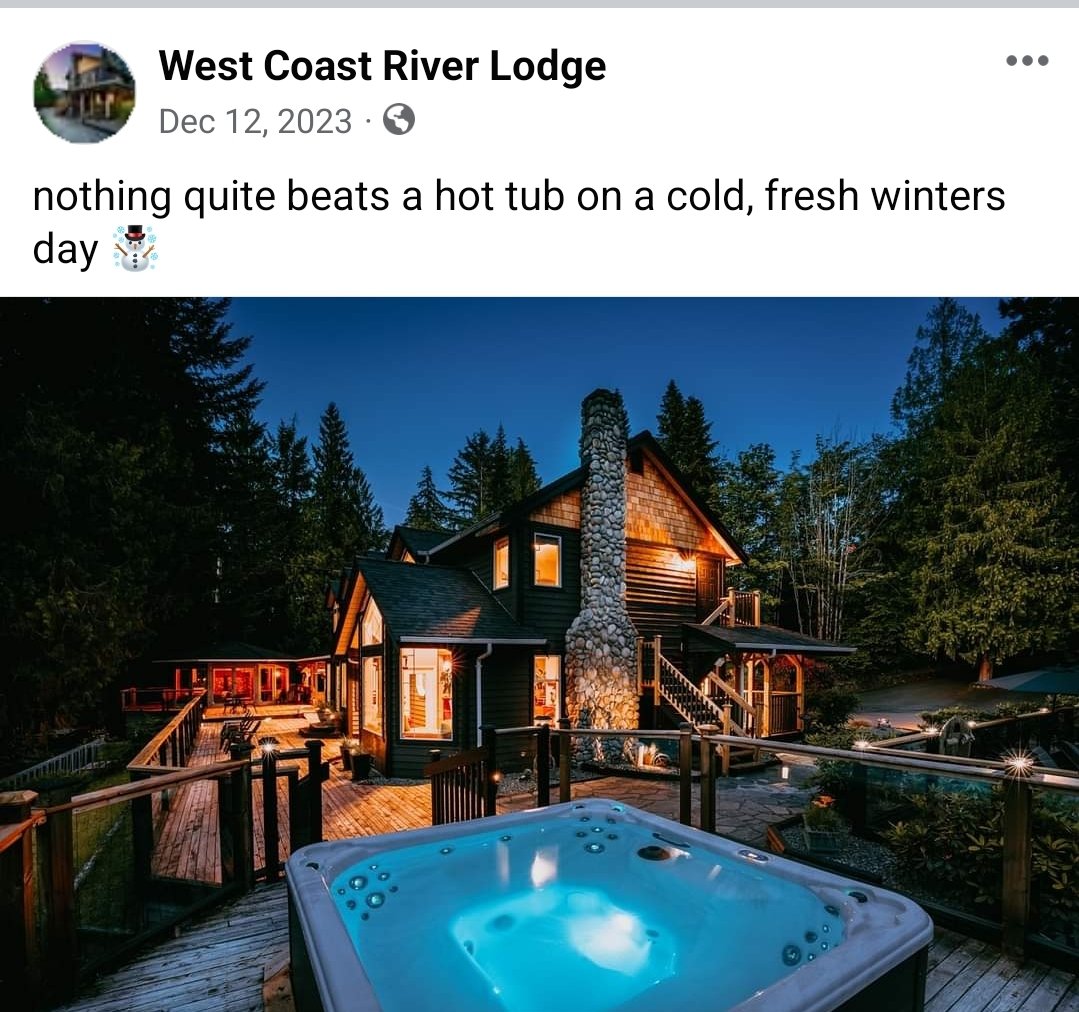 Powerhousesells's tweet photo. #featuremonday #lovewhereyoulive 
📍West Coast River Lodge --- Port Alberni --- have you been there? https://t.co/o6o3BbItbU