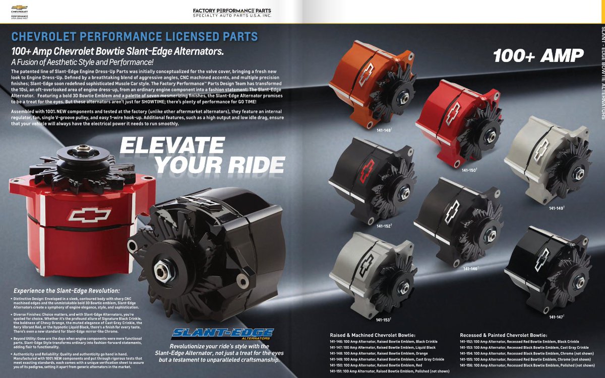 Want to spin through and see our entire product line quickly? Get on a computer and check out our digital catalog. You can literally see our whole product line in a few minutes: proformparts.dcatalog.com/v/PROFORM-Part… You might be surprised what you'll find!