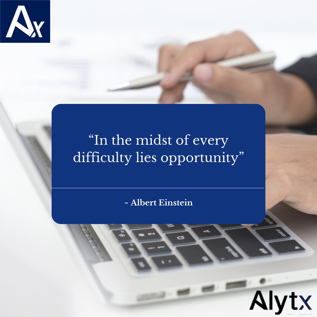Alytx's tweet photo. #alytx #realtimedata #datadriven #secureplatform #objectivedata #medtech #innovation #healthtech #quotes #quoteoftheday https://t.co/nz1rCGgO9r