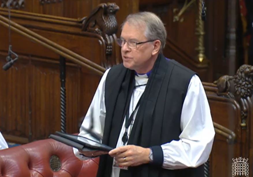 This week in the House of Lords @BishopPaulB is on duty. He will be reading prayers at the start of each sitting day and taking part in the business of the House.