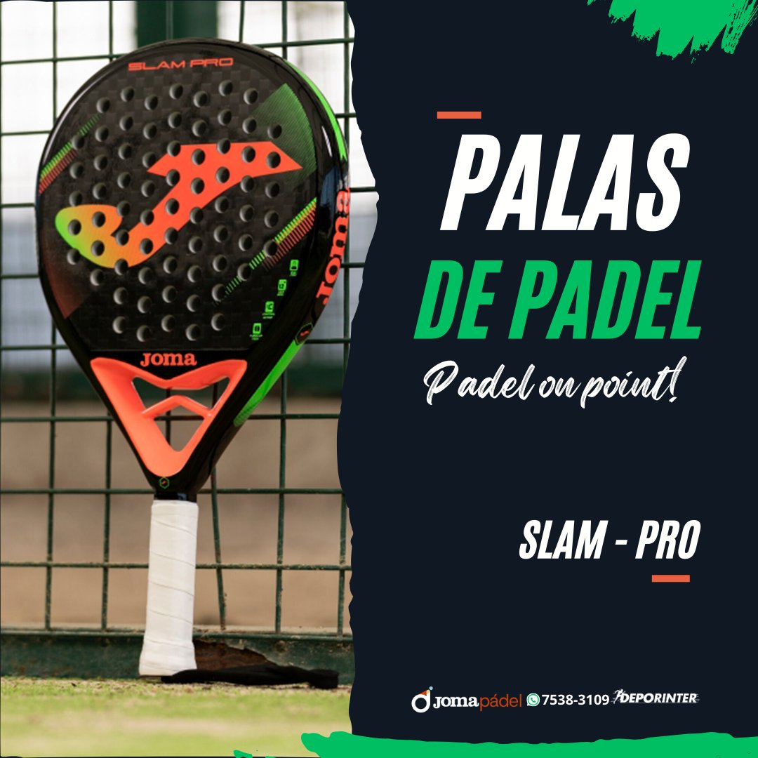 Deporinter_sv's tweet photo. Domina la pista con la pala Slam Pro de Joma 🎾

¡Eleva tu juego con la tecnología que define campeones! 🚀

📲Escríbenos y haz tu compra! 👊

¡Nos puedes contactar en nuestras redes sociales, 📱WhatsApp al 7538-3109 o Visítanos en nuestra https://t.co/shoF0TycET