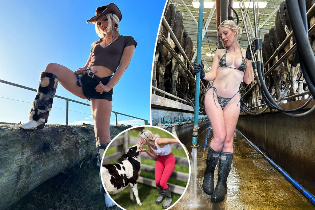 I'm a sexy farmer making six figures milking cows in a bikini — haters say  I have no self-respect https://t.co/KAHTYQ6FYF