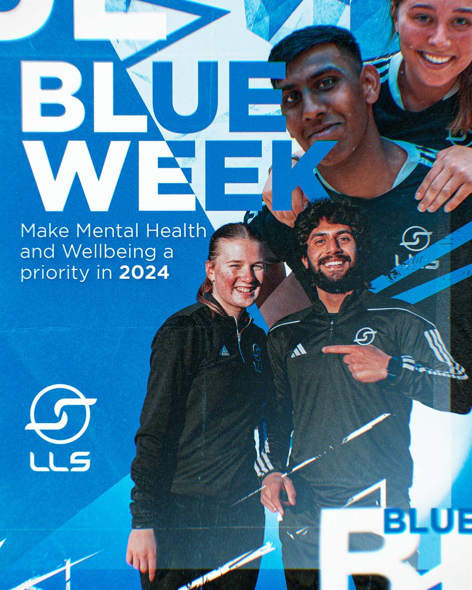 LLSonline's tweet photo. Make Mental Health and Wellbeing a priority in 2024 🧠 💙

As part of our Blue Week, our students will be finding out about the positive impact sport can have on mental health by taking part in classroom workshops, extended practical sessions and the daily mile.🚶💪 https://t.co/LhoJx1iDiR