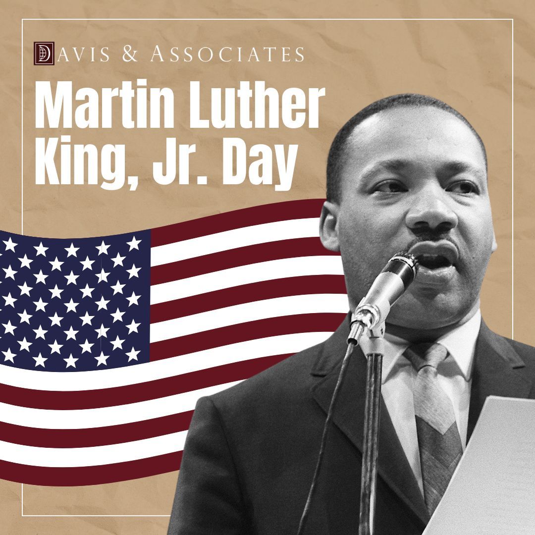 GLD_Law's tweet photo. Honoring the legacy of Martin Luther King Jr. today and every day. Let's continue to strive for equality, justice, and unity in our communities. #MLKDay #EqualityForAll https://t.co/2Aplne2rWs