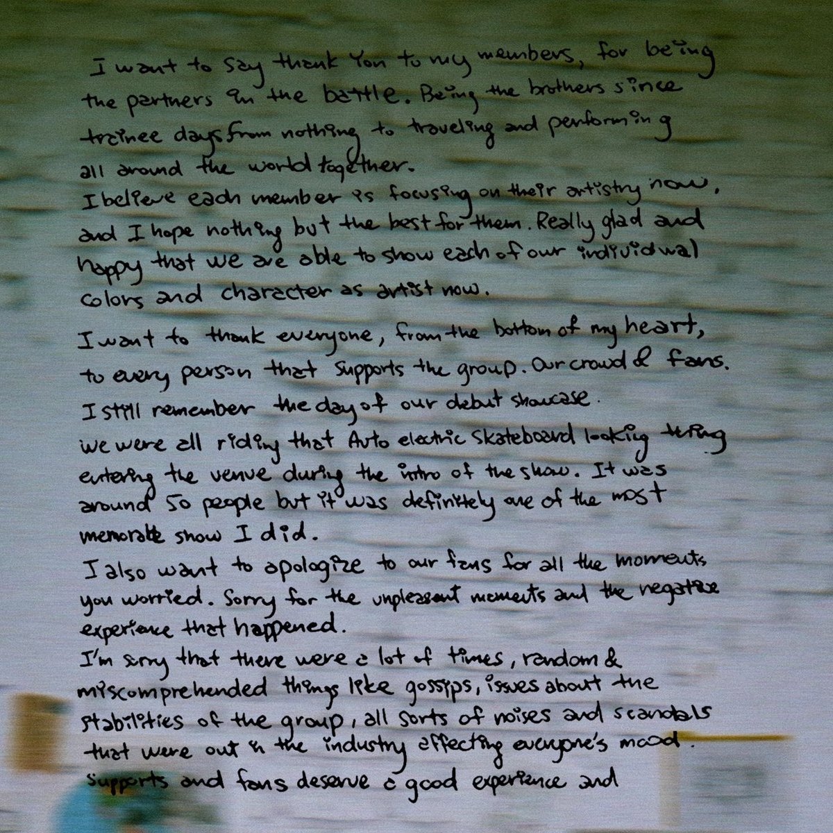 cyjprint's tweet image. Jackson's letter is 3 pages long and he ended it with "Seunie" 😭

PAGE TEN WITH GOT7 
#ADecadeWithGOT7 
#갓세븐_십년째무대뿌셔