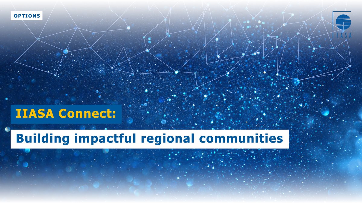 IIASAVienna's tweet photo. Since its launch in 2020, #IIASAConnect has become the digital hub for the global #IIASAnetwork๐ Connection, collaboration, and community have taken center stage since day 1 and continue to thrive through projects such as the webinars. ๐ป
โก๏ธ https://t.co/IIiayhNAhg https://t.co/W7fLsgRE61