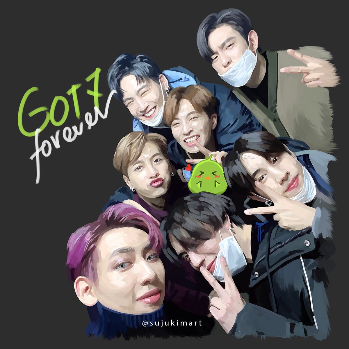 Ahgase 💚 GOT7 ♾ GOT7 10th Anniversary #ADecadeWithGOT7 #GOT7FOREVER @GOT7 #GOT7