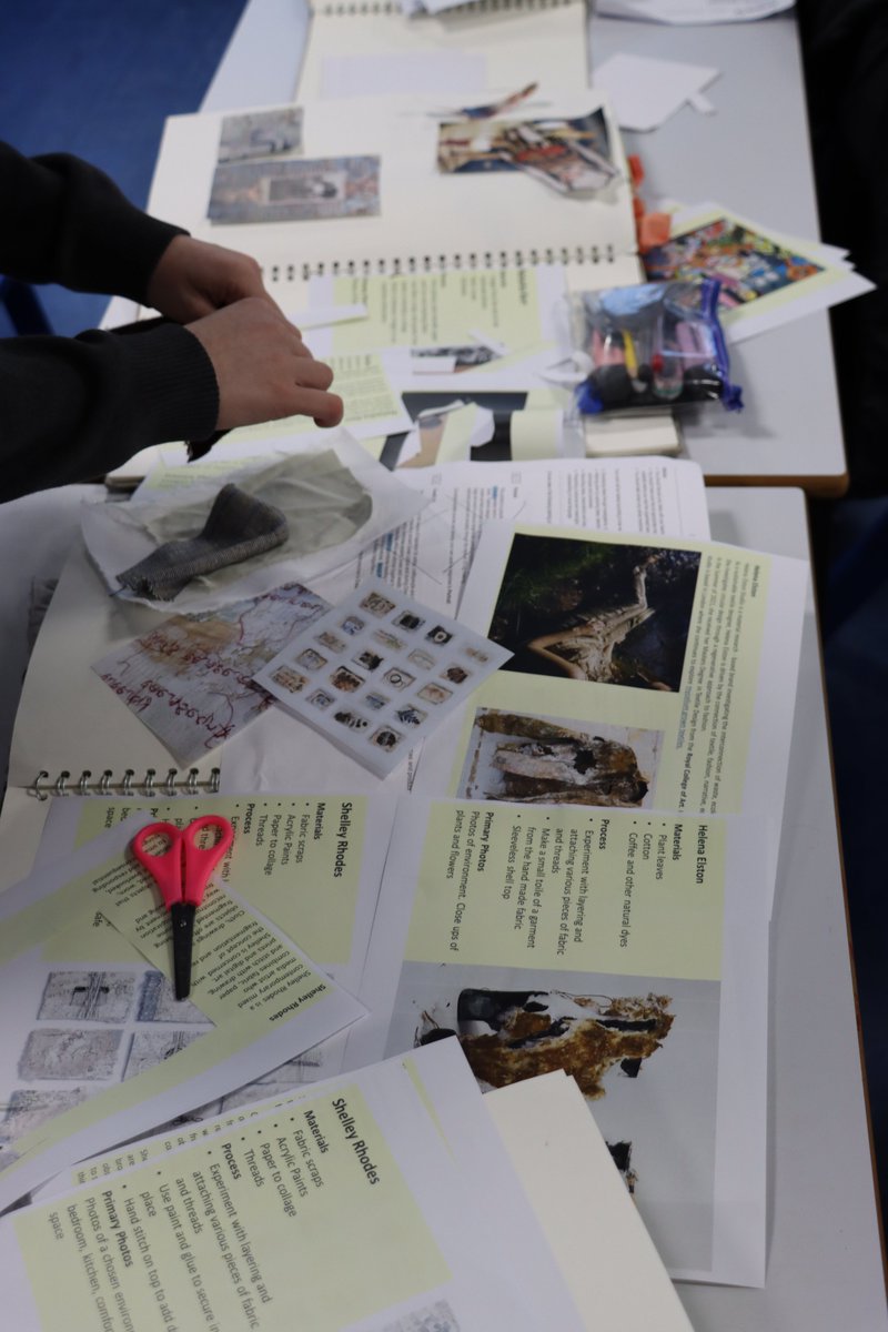 HonleyHighUK's tweet photo. There's some beautiful work taking shape in GCSE Textiles. We can't wait to see the finished pieces.
Well done everyone!
#textiles #design #art #artiststudy
#creativity #honleyhighschool #striveforthehighest https://t.co/4t5AKnQLAP