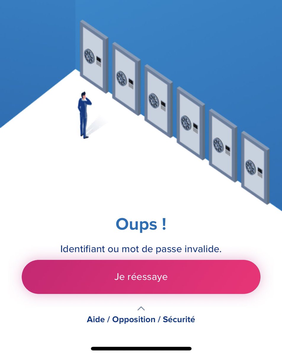 Friends93's tweet photo. Suis-la seule à ne pas pouvoir accéder à mes comptes #BoursoBank alors que mes codes sont bons ? 🤔 https://t.co/hinFywnwSy