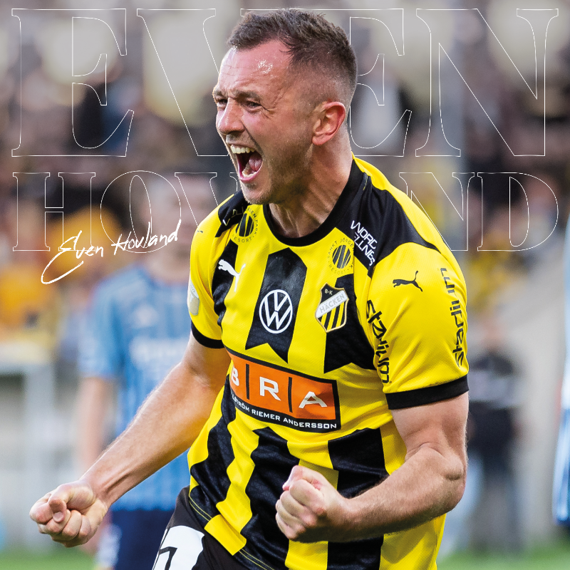 bkhackenofcl's tweet photo. Even Hovland stannar 🐝

Den norske mittbacken är skrivit på för ytterligare ett år och stannar i Bollklubben över 2024.

Läs mer om förlängningen ⤵️

#bkhäcken