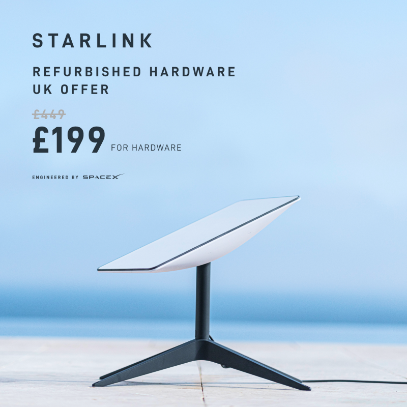 For a limited time, refurbished hardware is available in the UK