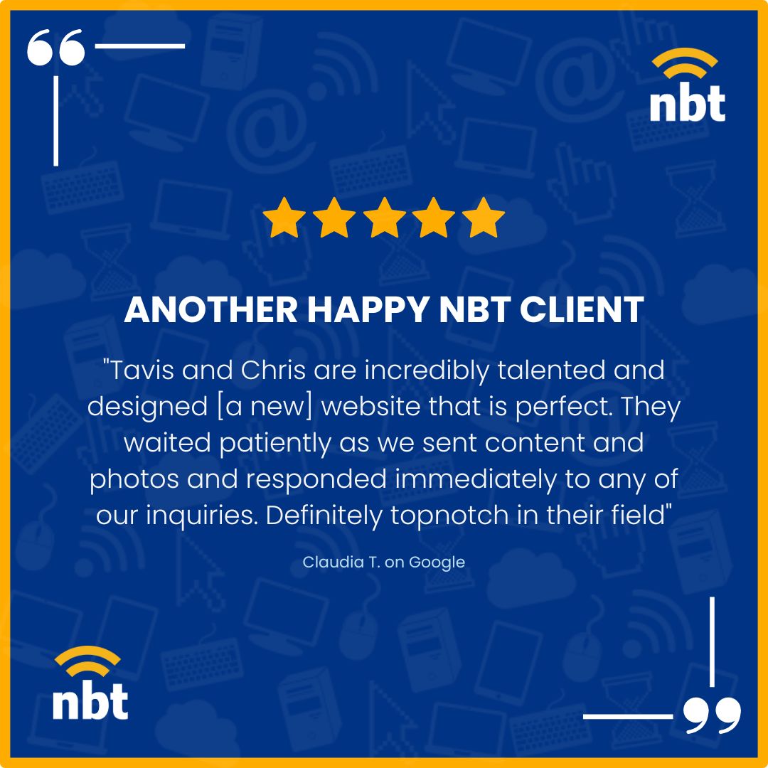 NBTechnologies's tweet photo. 🌟 Thrilled to see another customer win with NBT! A seamless web journey awaits you too—let's get your site on the success track! 🚀 https://t.co/frhTmOhJWH