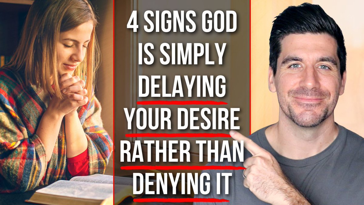 God Has Delayed and NOT Denied Your Desire If . . . youtu.be/PbWzfJKxFIw?si…