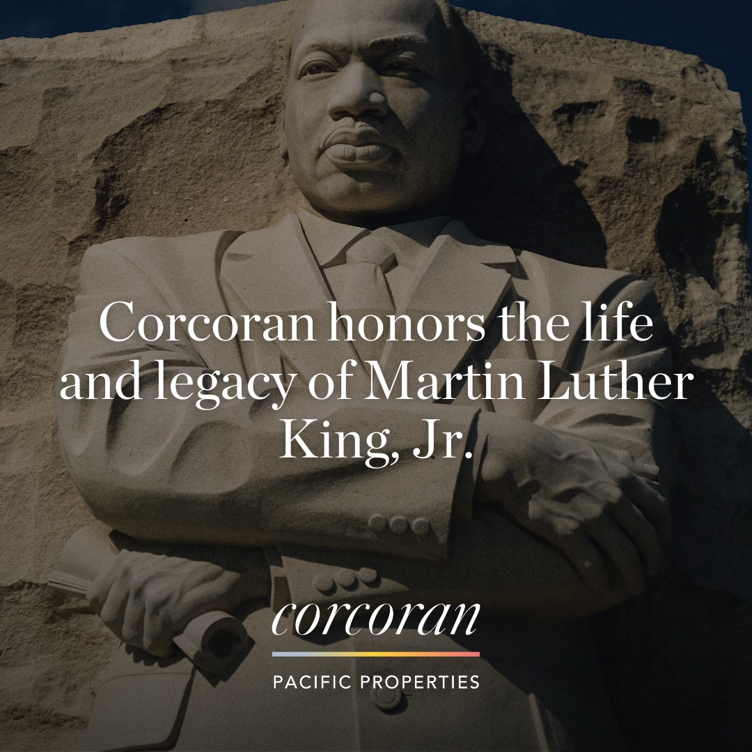 corcoranpacific's tweet photo. Today, we honor a legacy that inspires us to stand for justice and equality. #MLKDay https://t.co/BPnGBUSn1r